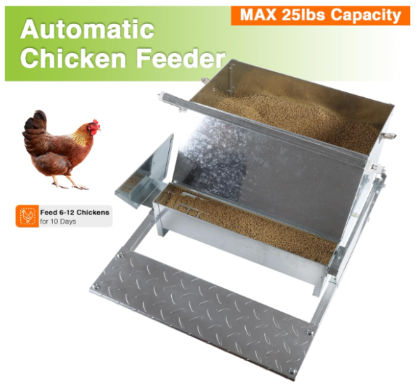 Alimentador automático para pollos de 25 libras - Image 2